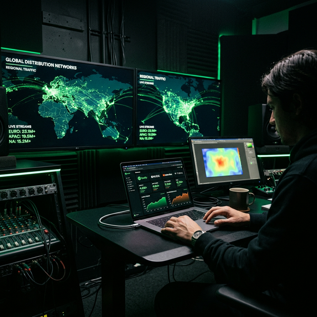 Distribution analytics dashboard
